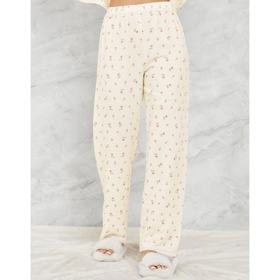 طقم بيجاما من ( بنطال + بلوزة )-women-clothing-nightwear-pyjamas-longsets-image-5