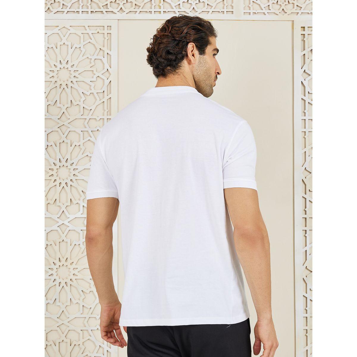 Styli Solid Pure Cotton Compact Jersey Henley T-Shirt-men-clothing-tshirtsandpolos-tshirts-image-4