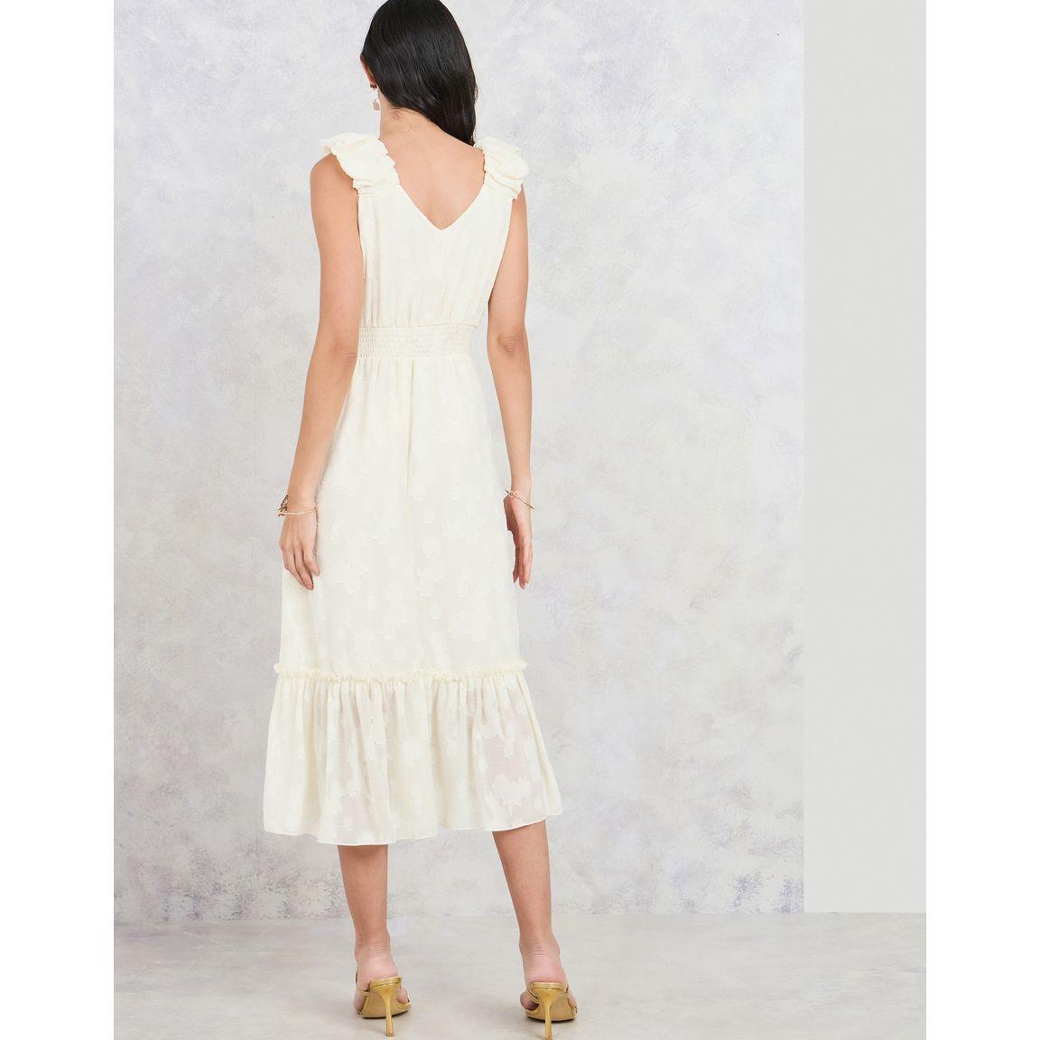 Styli Burnout Textured Smocked Detail Sleeveless Midi Dress-women-clothing-dresses-image-4