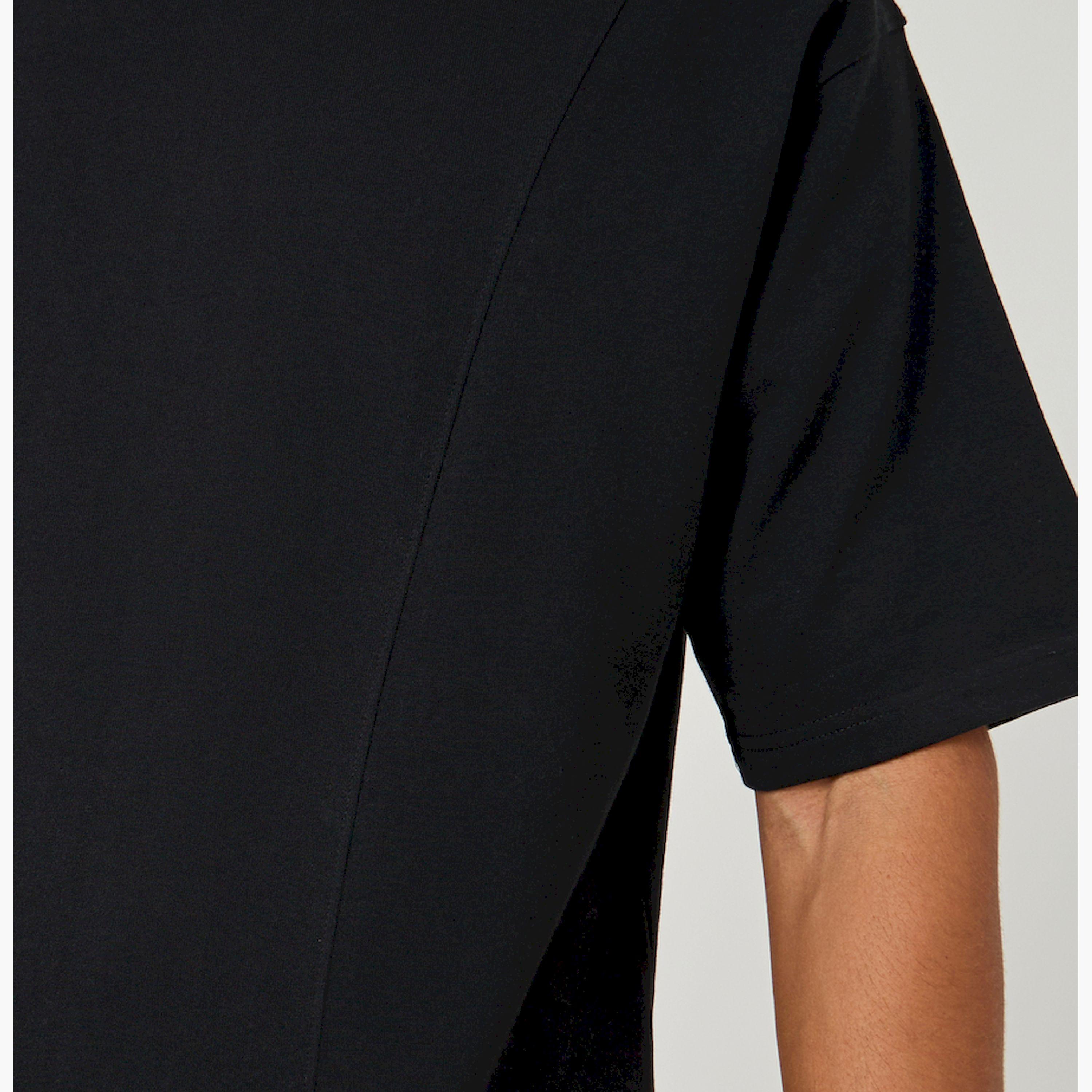 Styli Oversized Panel Detail Terry T-Shirt-men-clothing-tshirtsandpolos-tshirts-image-3