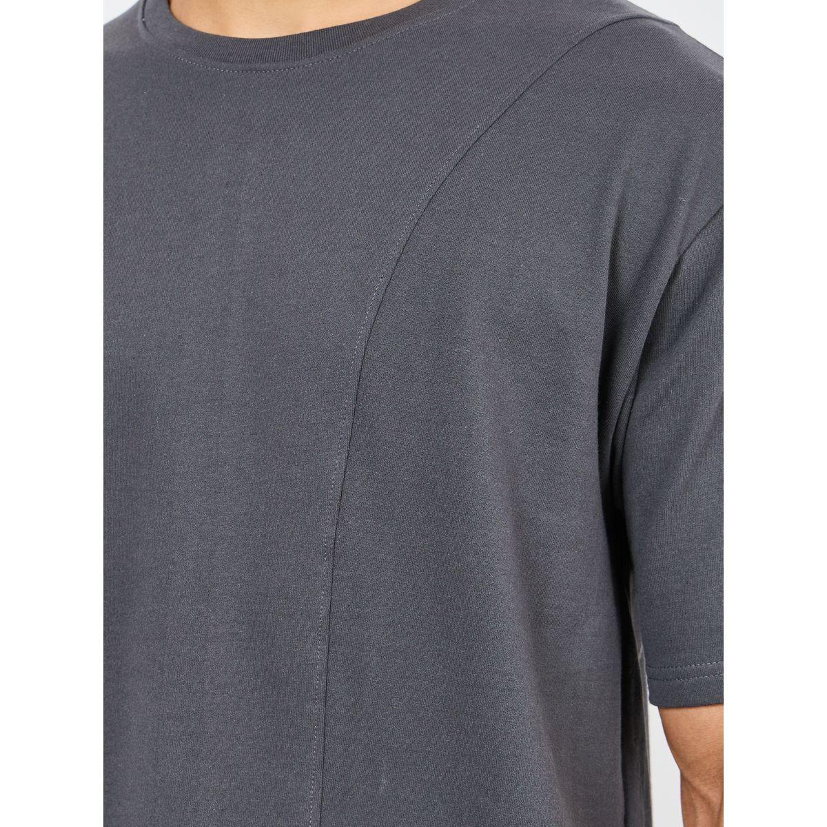 Styli Oversized Panel Detail Terry T-shirt-men-clothing-tshirtsandpolos-tshirts-image-3