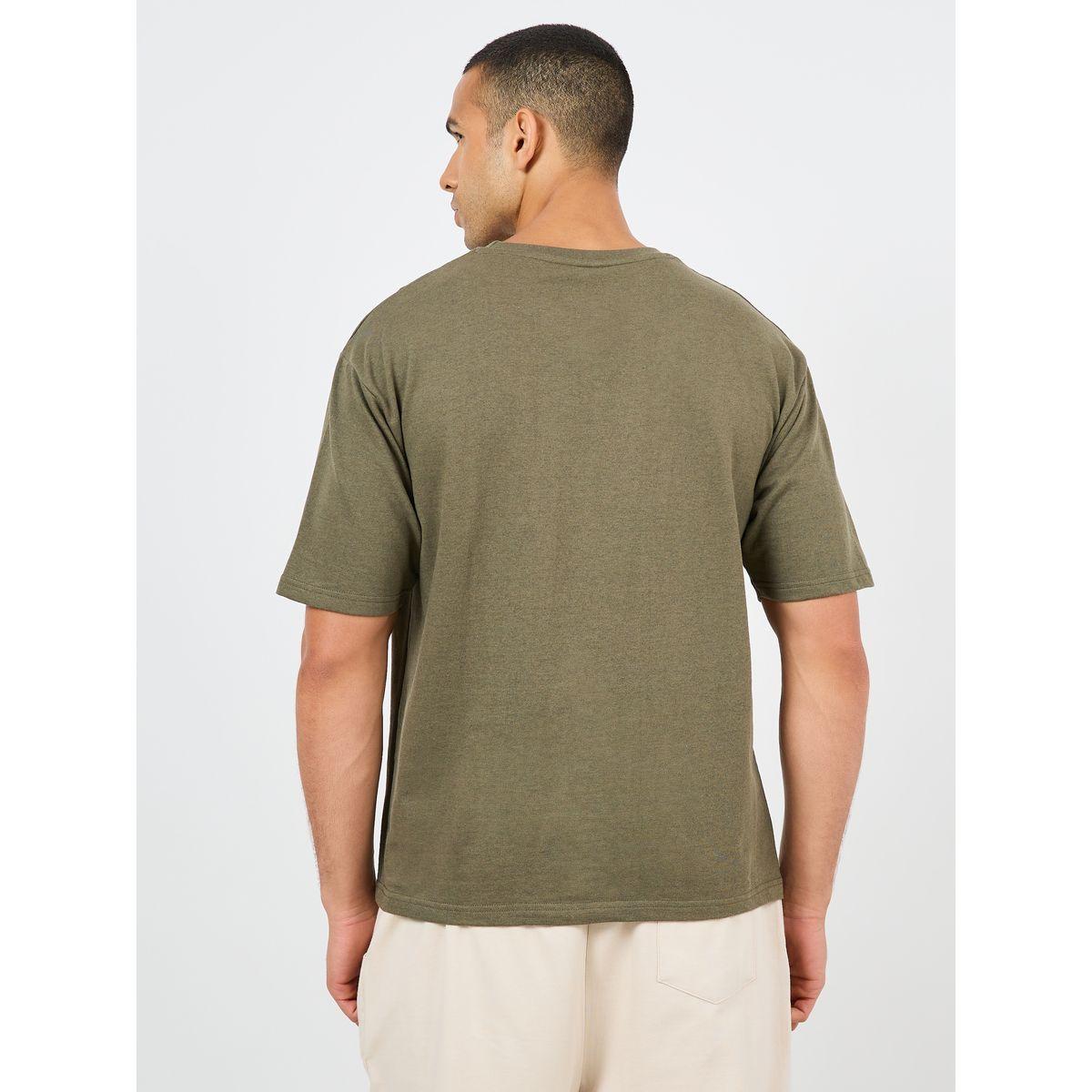 Styli Oversized Panel Detail Terry T-shirt-men-clothing-tshirtsandpolos-tshirts-image-4