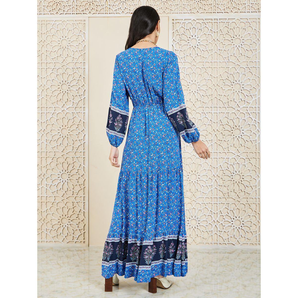 Styli Floral Print Tiered Maxi Dress-women-clothing-dresses-image-4