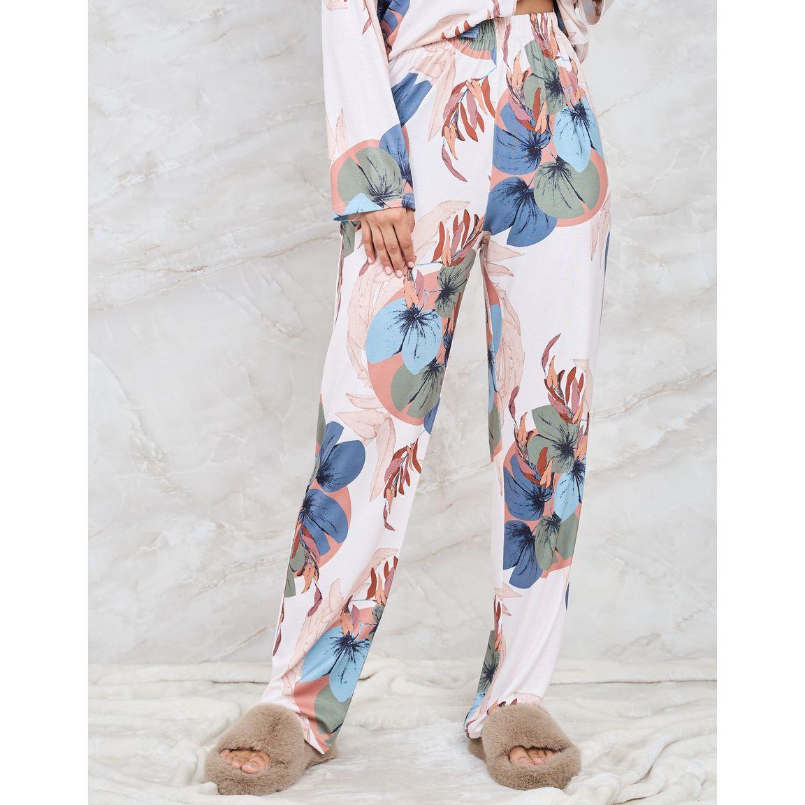 Styli Unwind Floral Print Shirt & Pyjama Set-women-clothing-nightwear-pyjamas-longsets-image-6