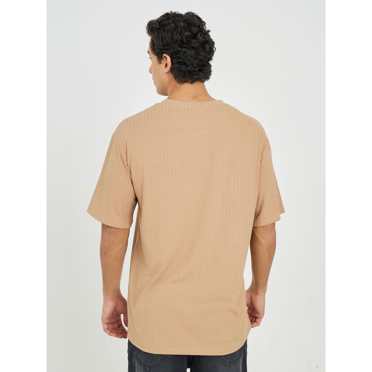 Styli Premium Oversized Ribbed Knit T-Shirt-men-clothing-tshirtsandpolos-tshirts-image-4