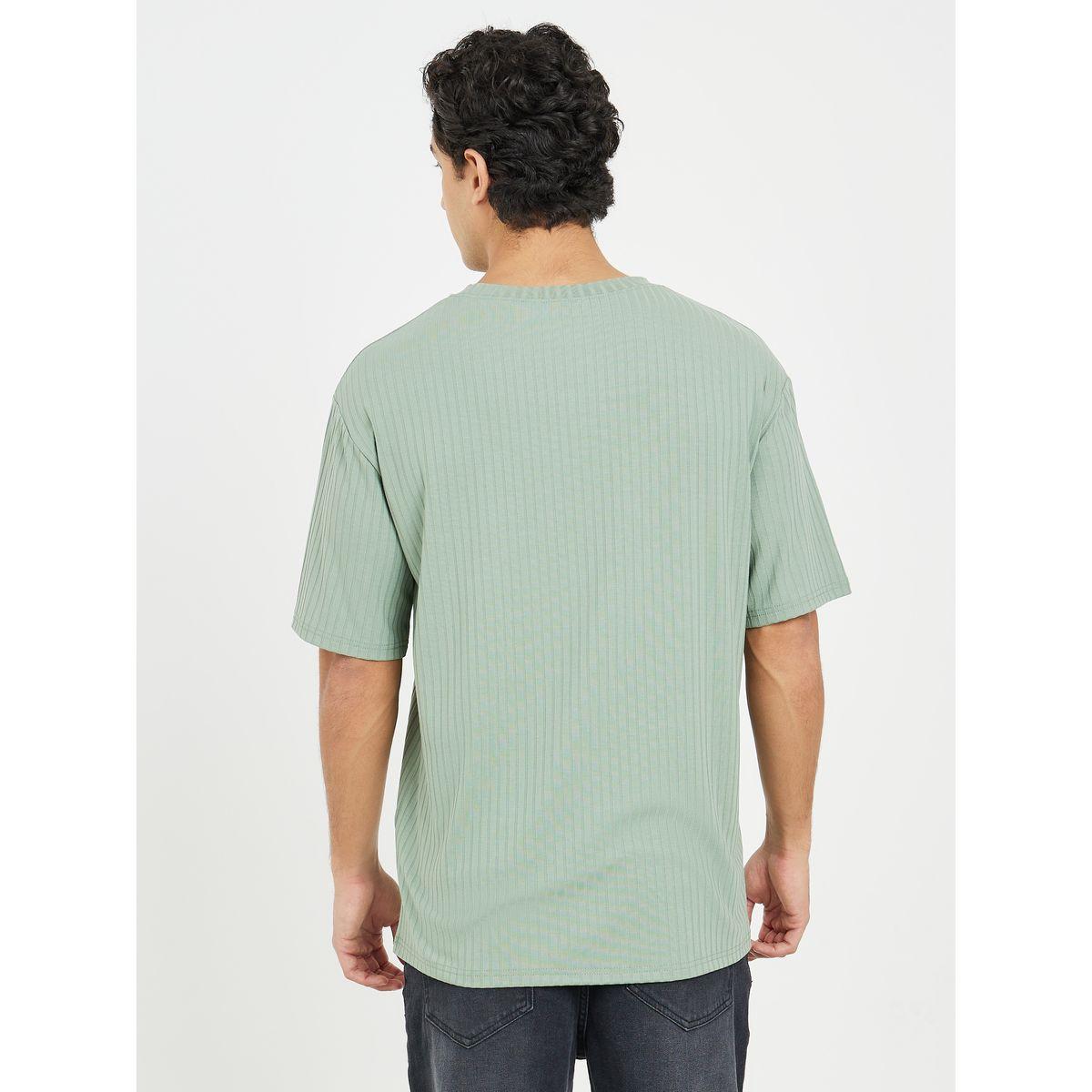 Styli Premium Oversized Ribbed Knit T-Shirt-men-clothing-tshirtsandpolos-tshirts-image-4