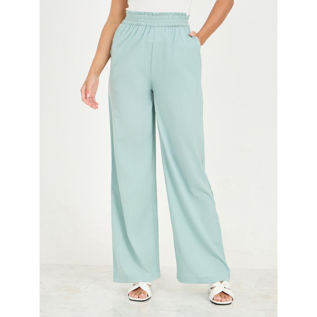 Styli Textured Shirt and Wide Leg Pant Set-women-clothing-coordsets-image-6
