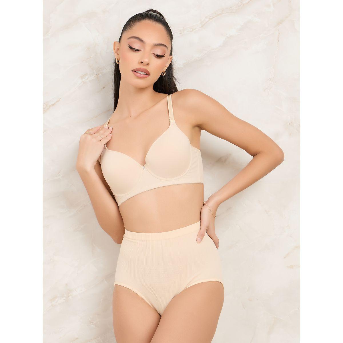Styli Pack of 2 - Solid Light High Waist Brief-women-clothing-lingerie-panties-image-2