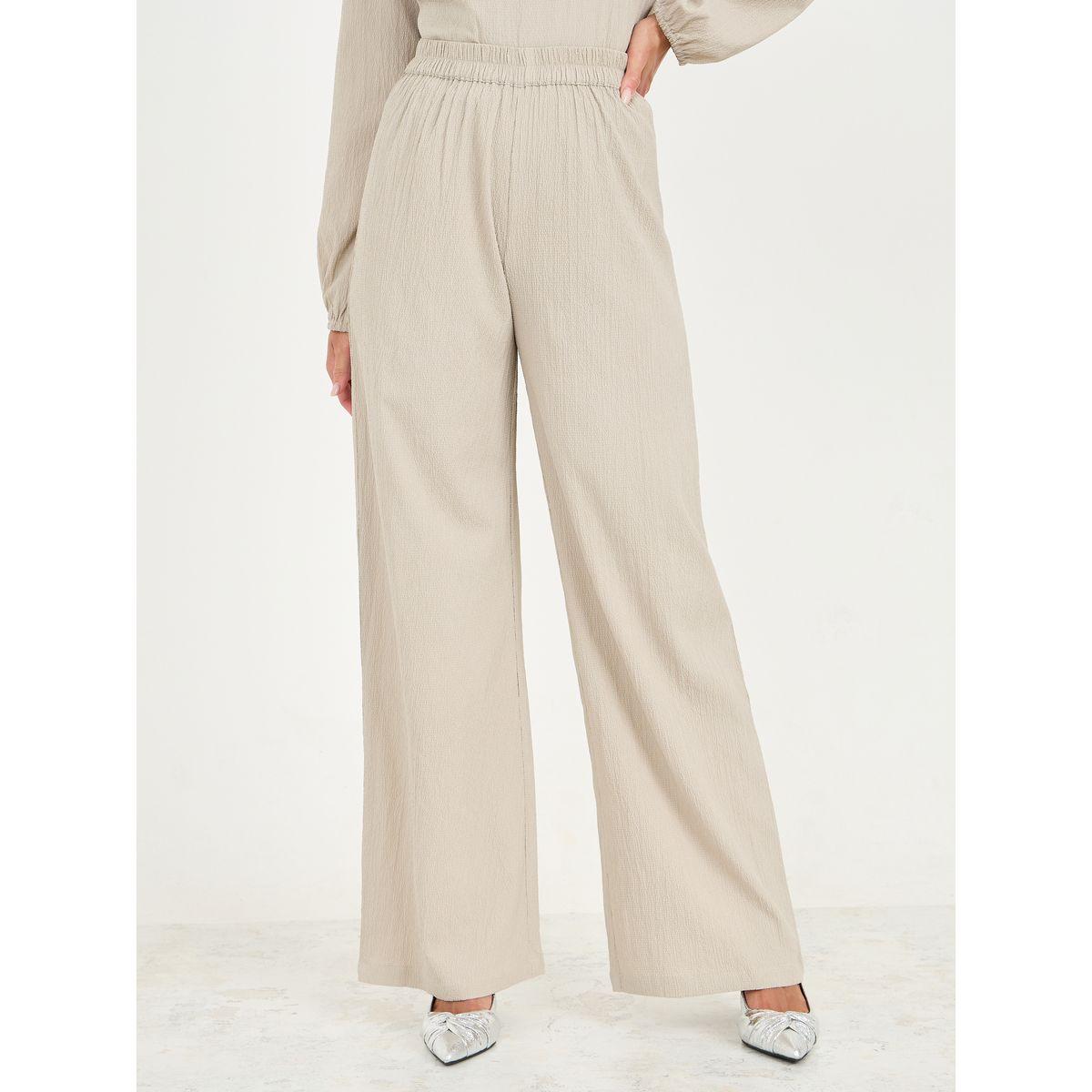 Styli Embellished High Neck Longline Top and Straight Leg Pant Co-Ords-women-clothing-coordsets-image-5