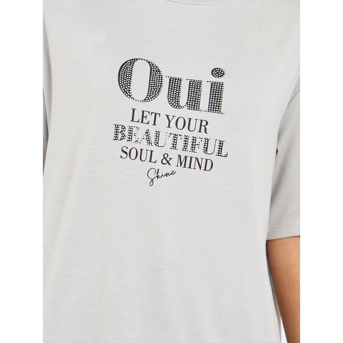 Styli Embellished Let your Beautiful Soul Oversized T-shirt-women-clothing-tshirts-image-3