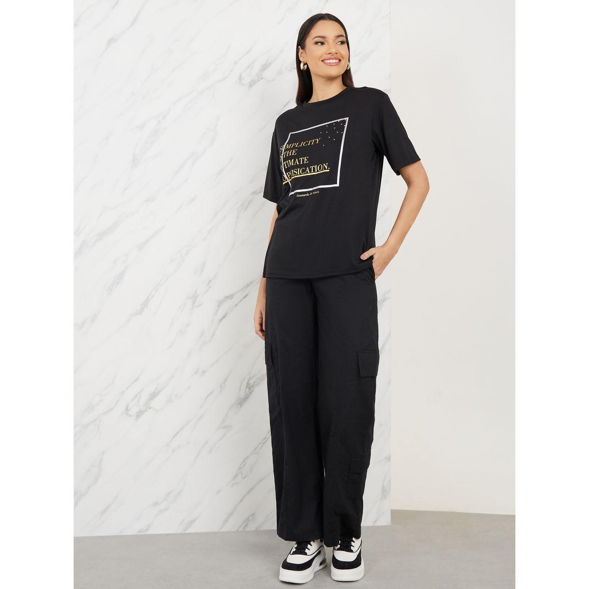 Styli Oversized Embellished Simplicity T-Shirt-women-clothing-tshirts-image-2