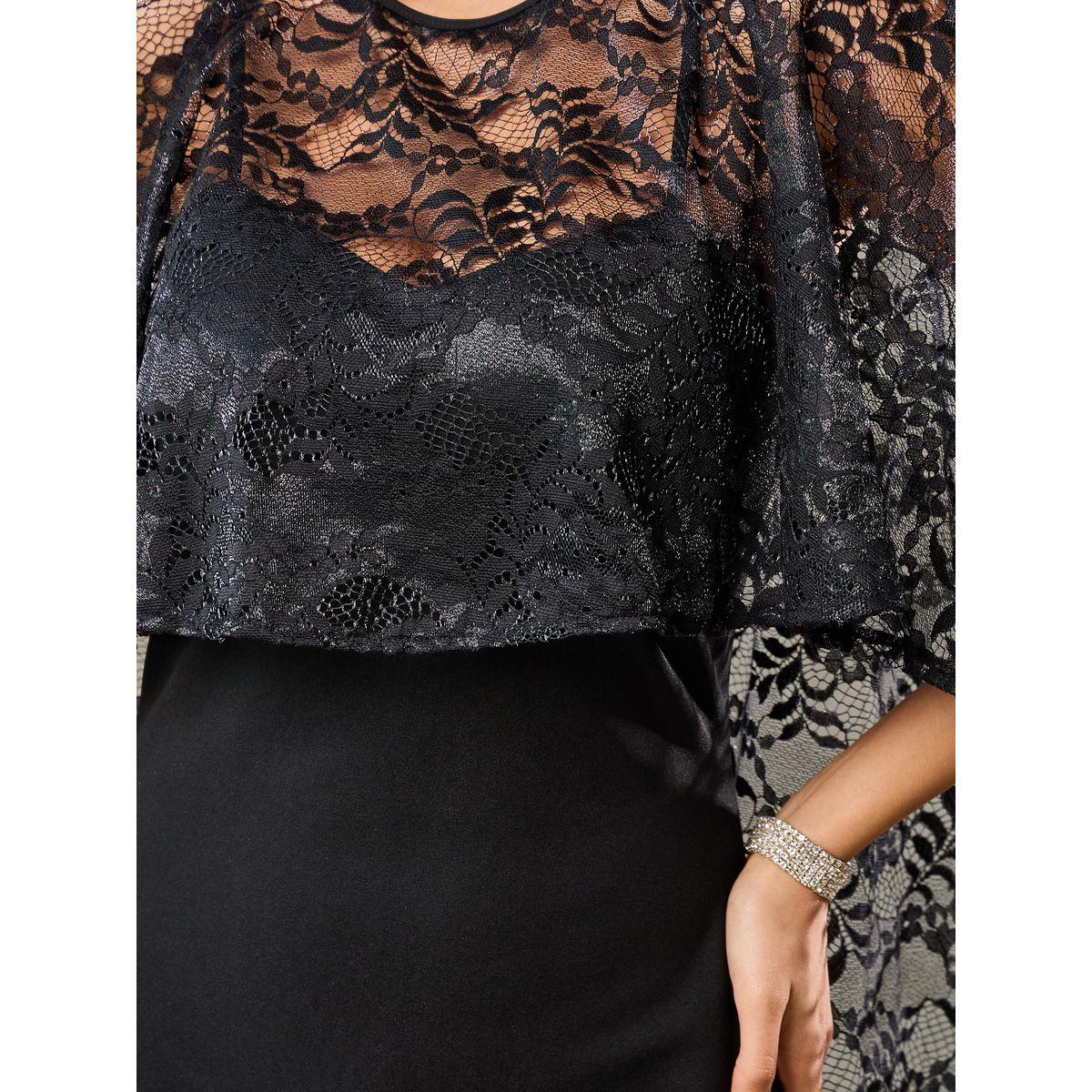 Styli All Over Lace Cape Overlay Mermaid Maxi Dress-women-clothing-dresses-image-3