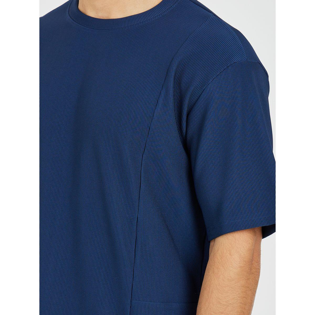 Styli Premium Oversized Cut and Sew Ribbed T-Shirt-men-clothing-tshirtsandpolos-tshirts-image-3