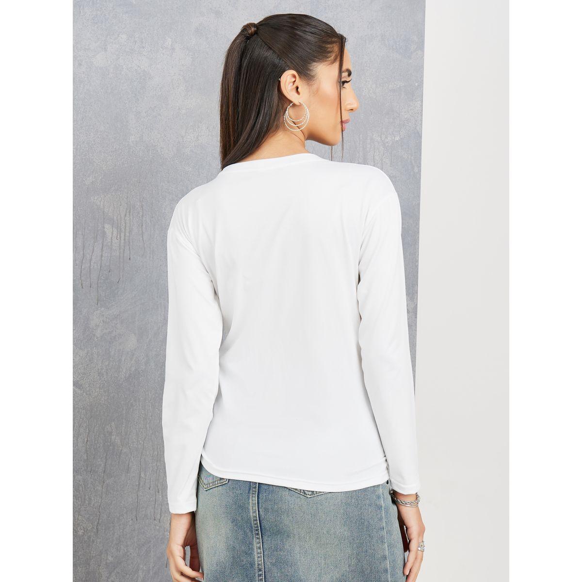 تيشيرت كاجوال بقصة عادية-women-clothing-tshirts-image-6