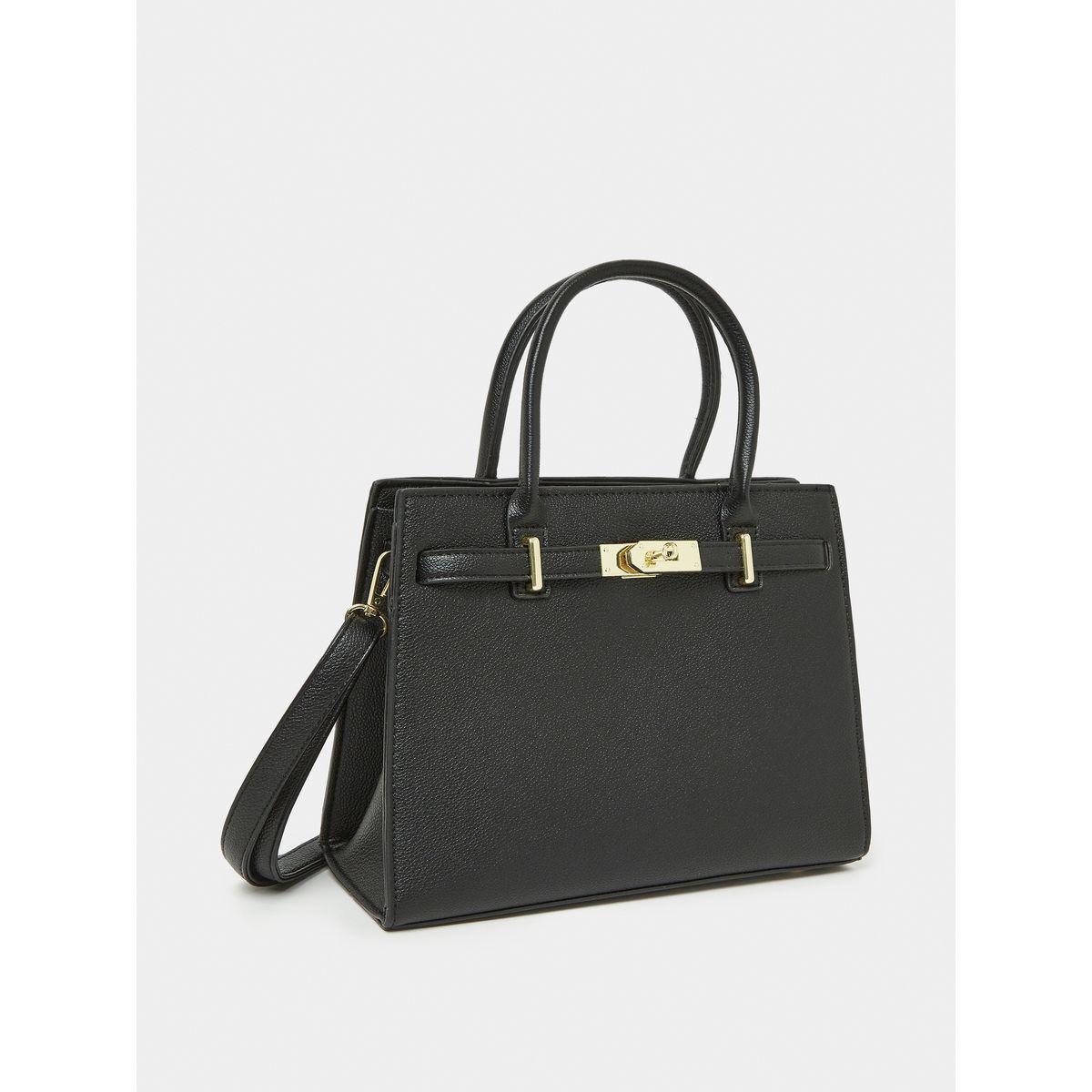 Styli Two Tone Tip Shoulder Bag with Detachable Strap-women-bagsandwallets-handbags-image-1