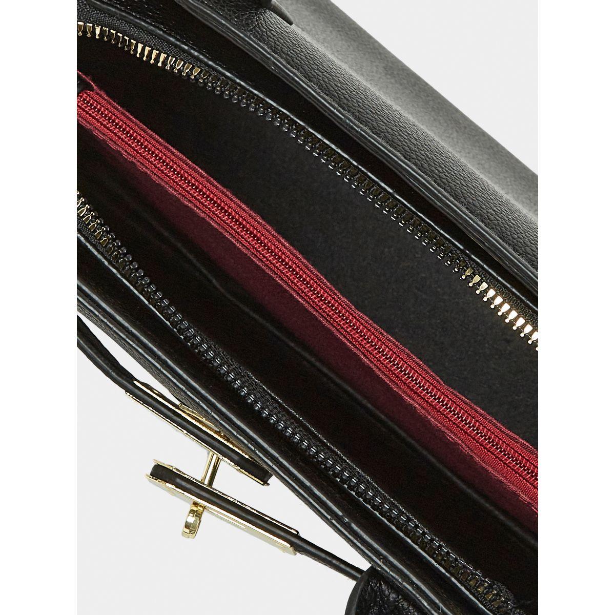 Styli Two Tone Tip Shoulder Bag with Detachable Strap-women-bagsandwallets-handbags-image-4