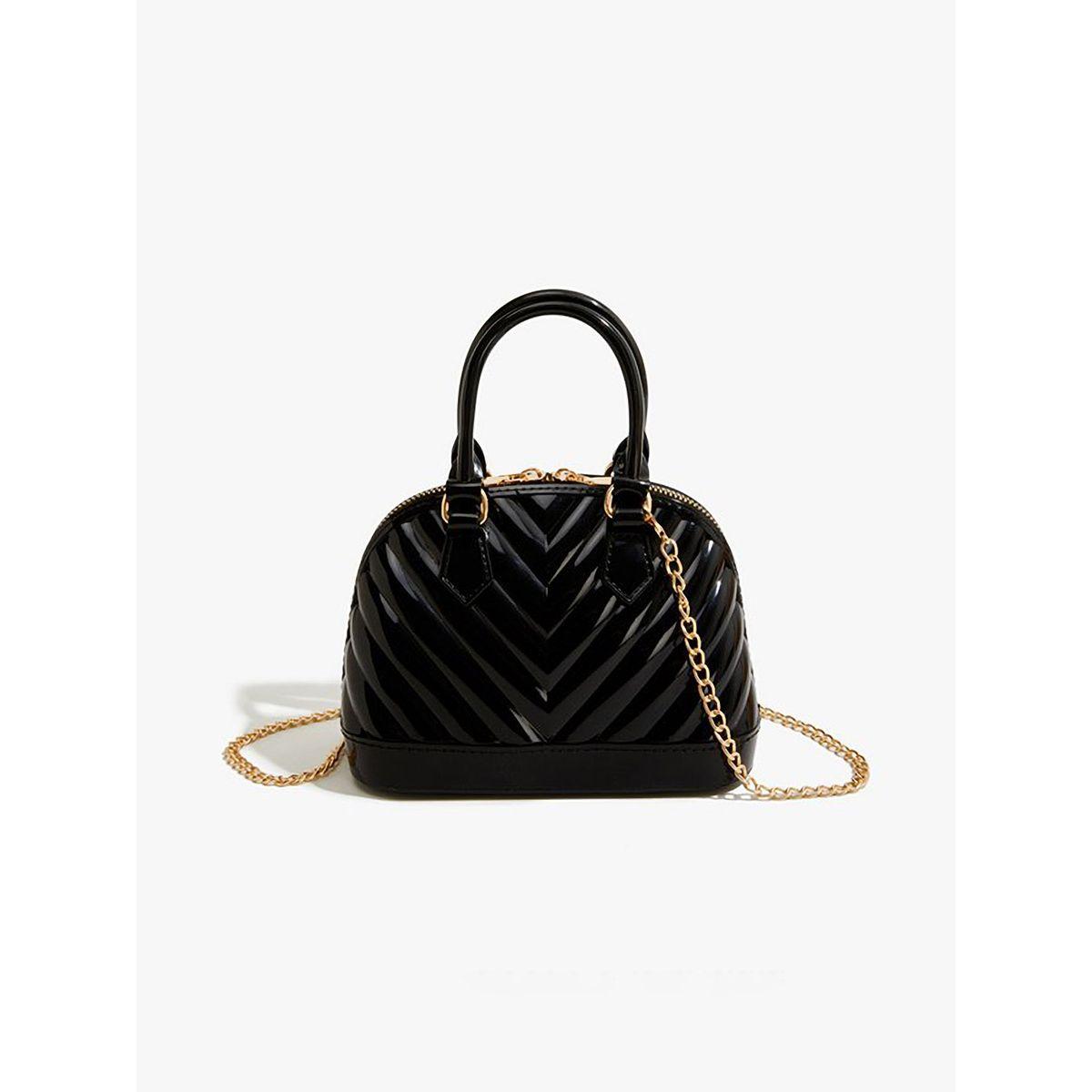 Styli V Quilted Pattern Handbag-women-bagsandwallets-handbags-image-1