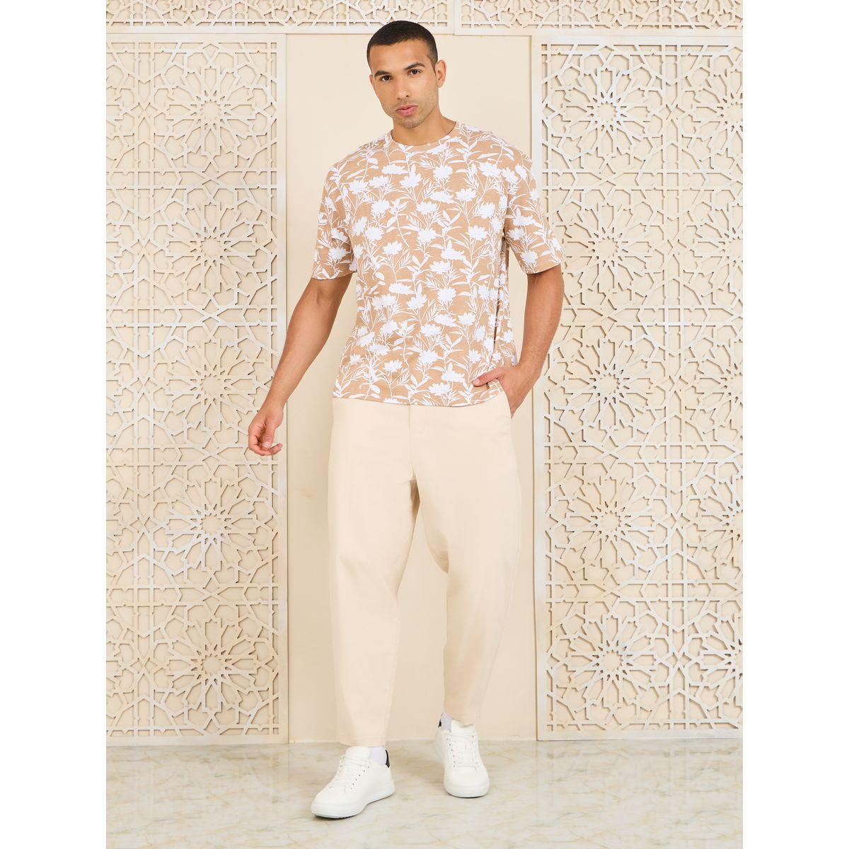 تيشيرت واسع باكمام قصيرة-men-clothing-tshirtsandpolos-tshirts-image-2