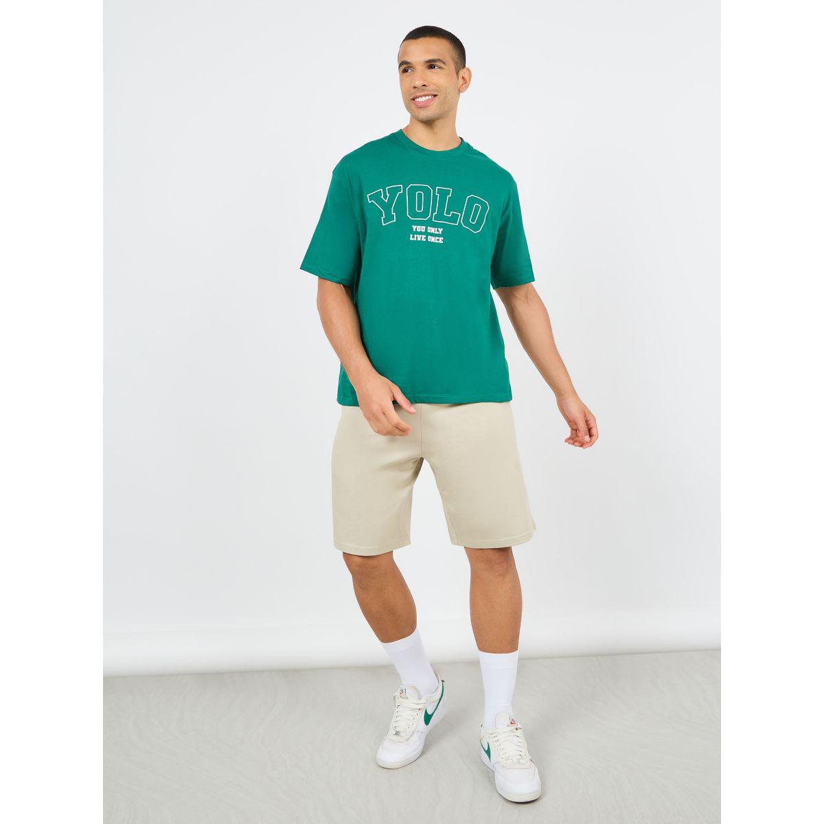 Styli Oversized YOLO Slogan Print T-shirt-men-clothing-tshirtsandpolos-tshirts-image-2