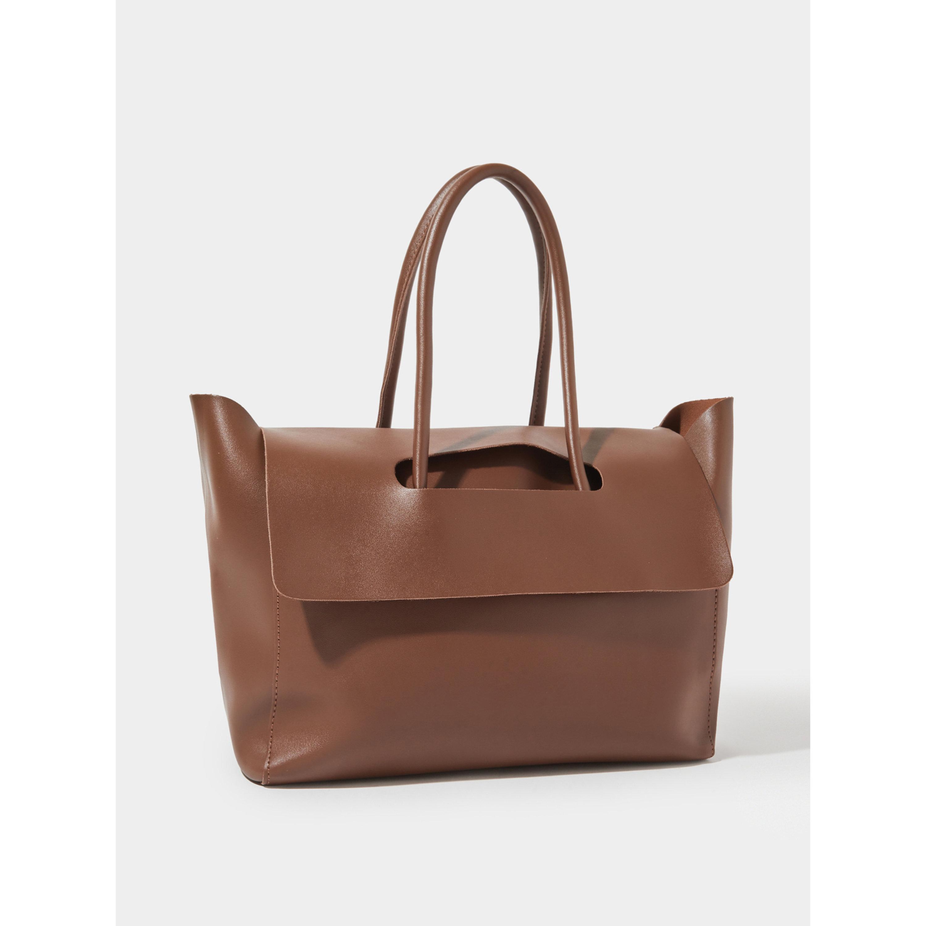 شنطة كتف بتصميم طية مفرغة-women-bagsandwallets-handbags-image-1