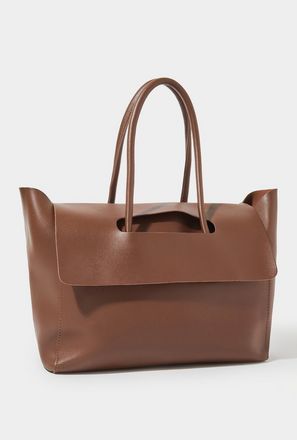 شنطة كتف بتصميم طية مفرغة-women-bagsandwallets-handbags-image-1