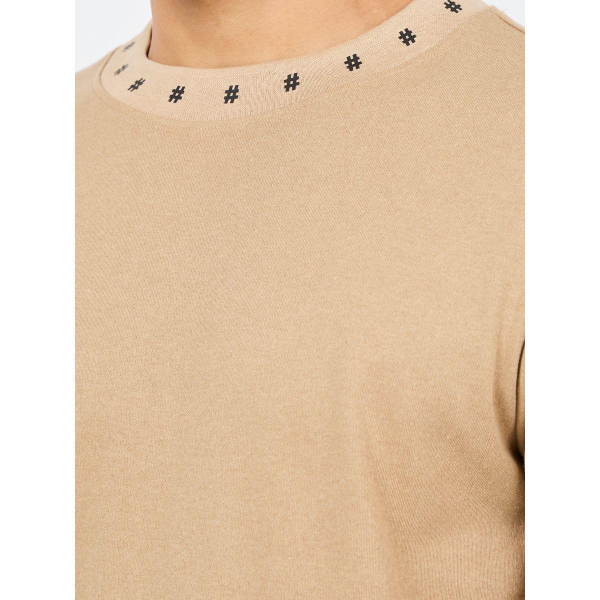 Styli Hashtag Minimal Printed Neck Interlock Regular Fit T-shirt-men-clothing-tshirtsandpolos-tshirts-image-3