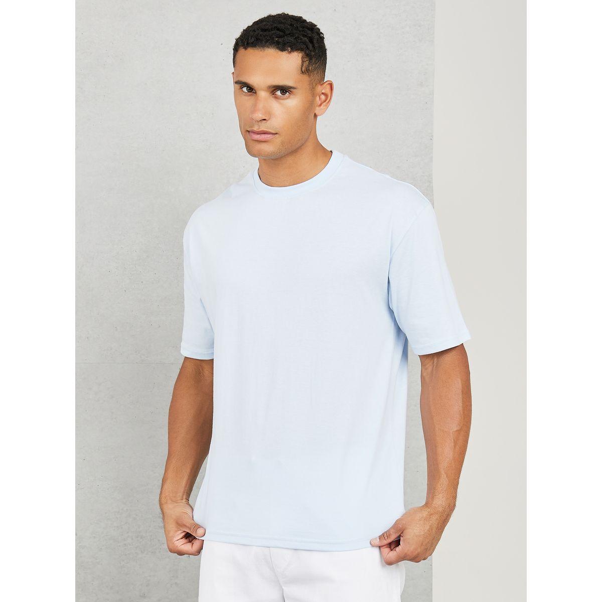 Styli Oversized Back Emoji Slogan Print T-shirt-men-clothing-tshirtsandpolos-tshirts-image-3