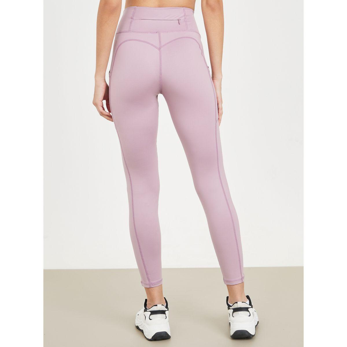 Styli Active Stitch Detail Side & Back Waist Zip Pocket Leggings-women-clothing-sportswearandactivewear-bottoms-image-5