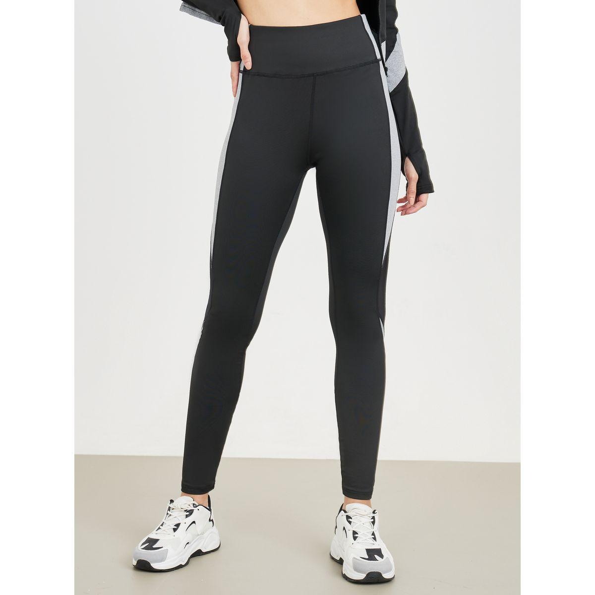 Styli Active Colorblock Thumbhole Crop Jacket & Mesh Insert Legging Set-women-clothing-sportswearandactivewear-trackpantsandtracksuits-image-3