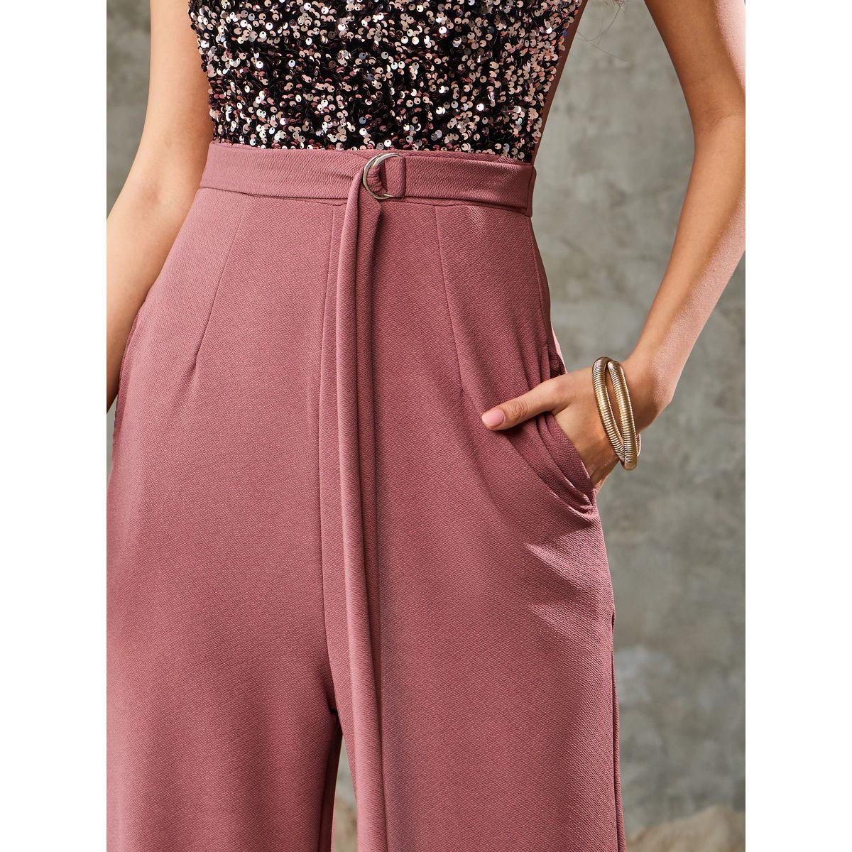 Styli Sequin Detail Halter Neck Wide Leg Jumpsuit-women-clothing-jumpsuits-image-3