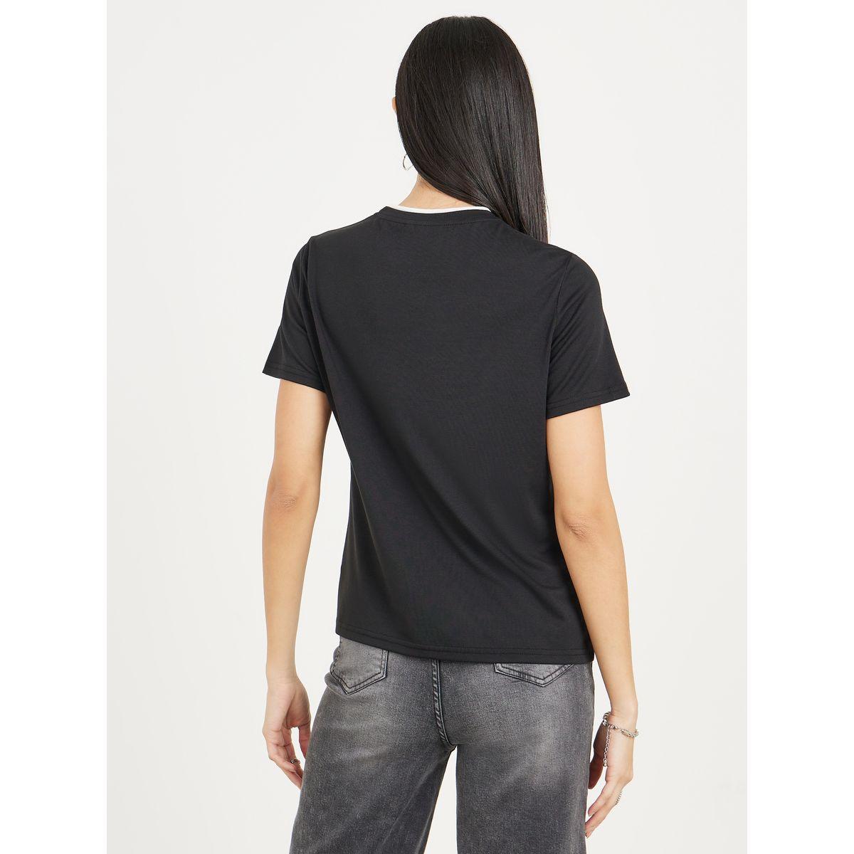 تيشيرت بقصة عادية واكمام قصيرة-women-clothing-tshirts-image-5