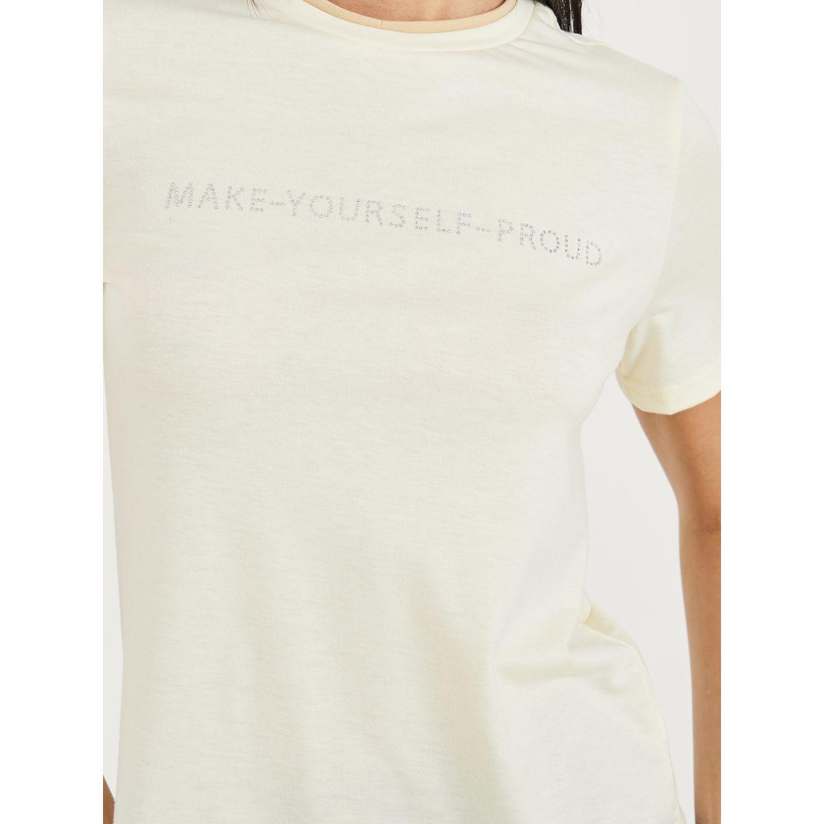 تيشيرت بقصة عادية واكمام قصيرة-women-clothing-tshirts-image-4