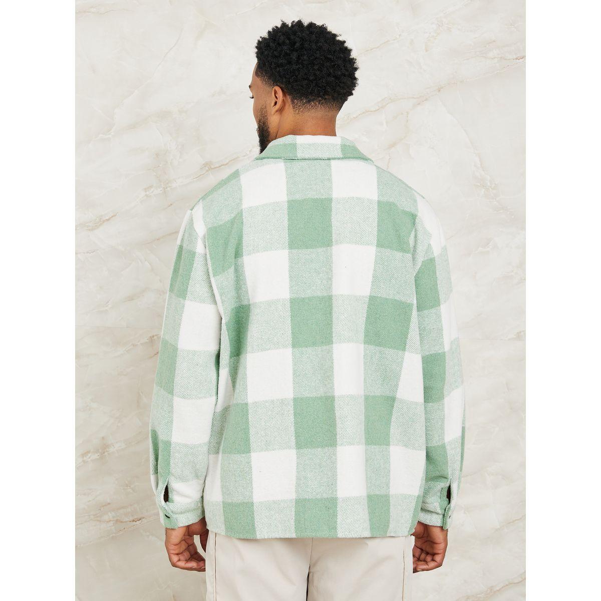 شاكيت كاروهات واسع مع جيب-men-clothing-shirts-image-1