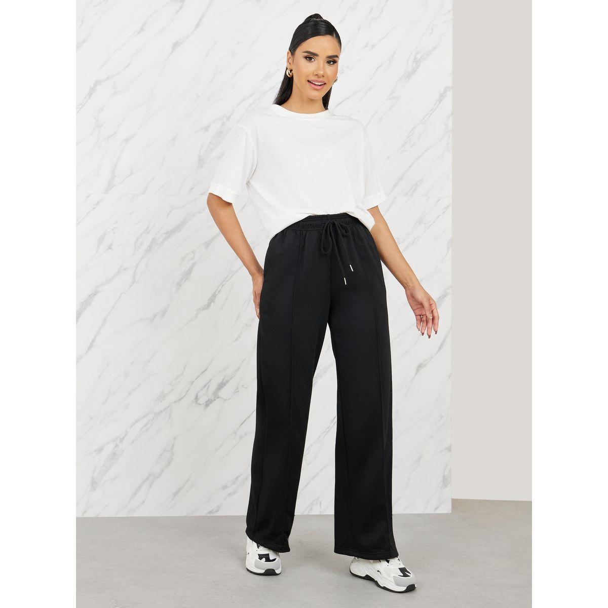 جوغر بارجل واسعة مع رباط خصر-women-clothing-bottoms-joggers-image-2