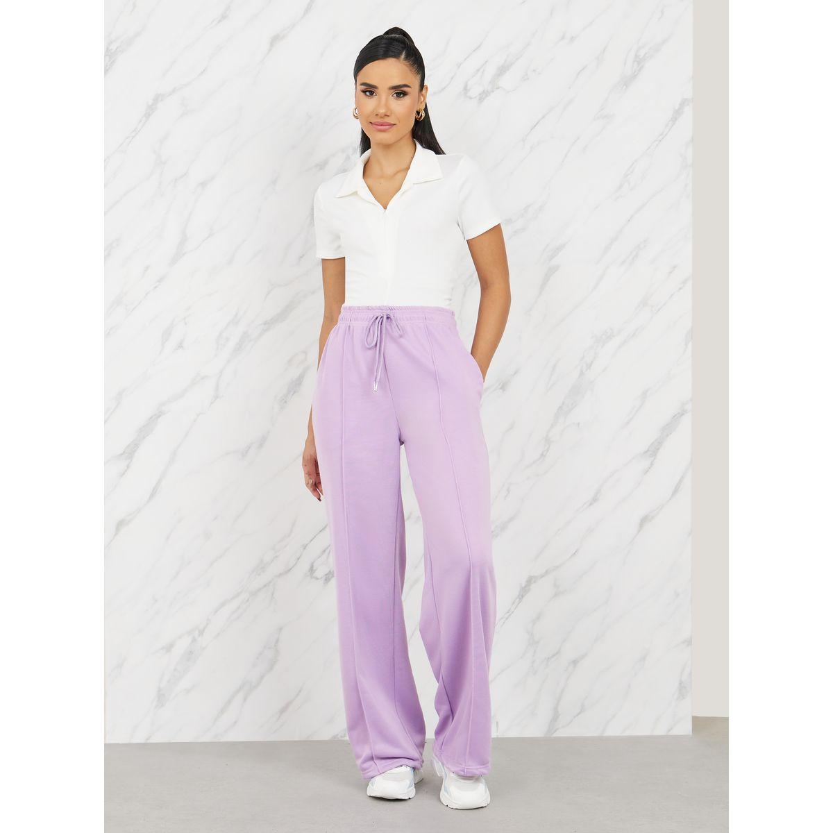 جوغر بارجل واسعة مع رباط خصر-women-clothing-bottoms-joggers-image-2