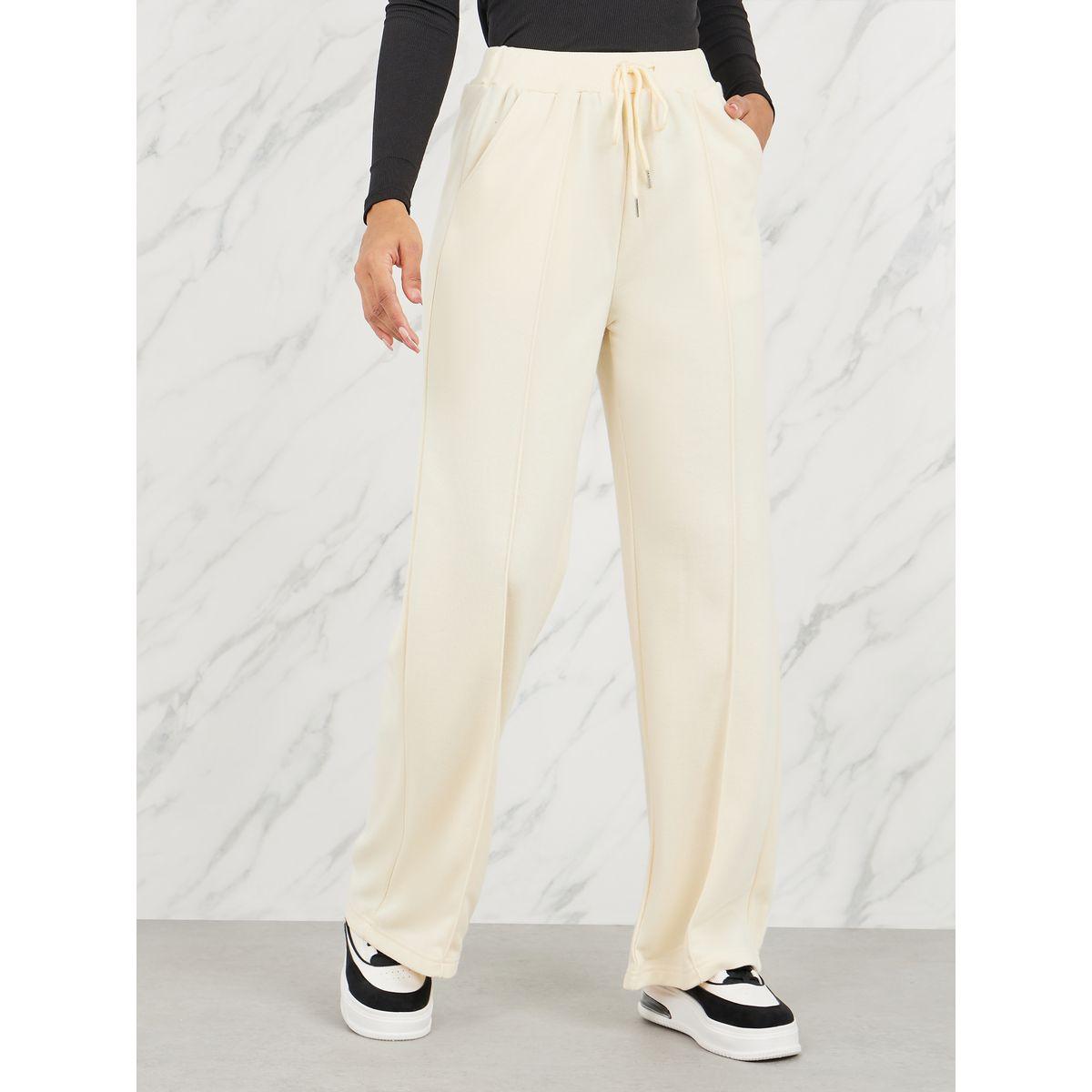 Styli Solid Pintuck Wide Leg Jogger with Drawcord Waistband-women-clothing-bottoms-joggers-image-1