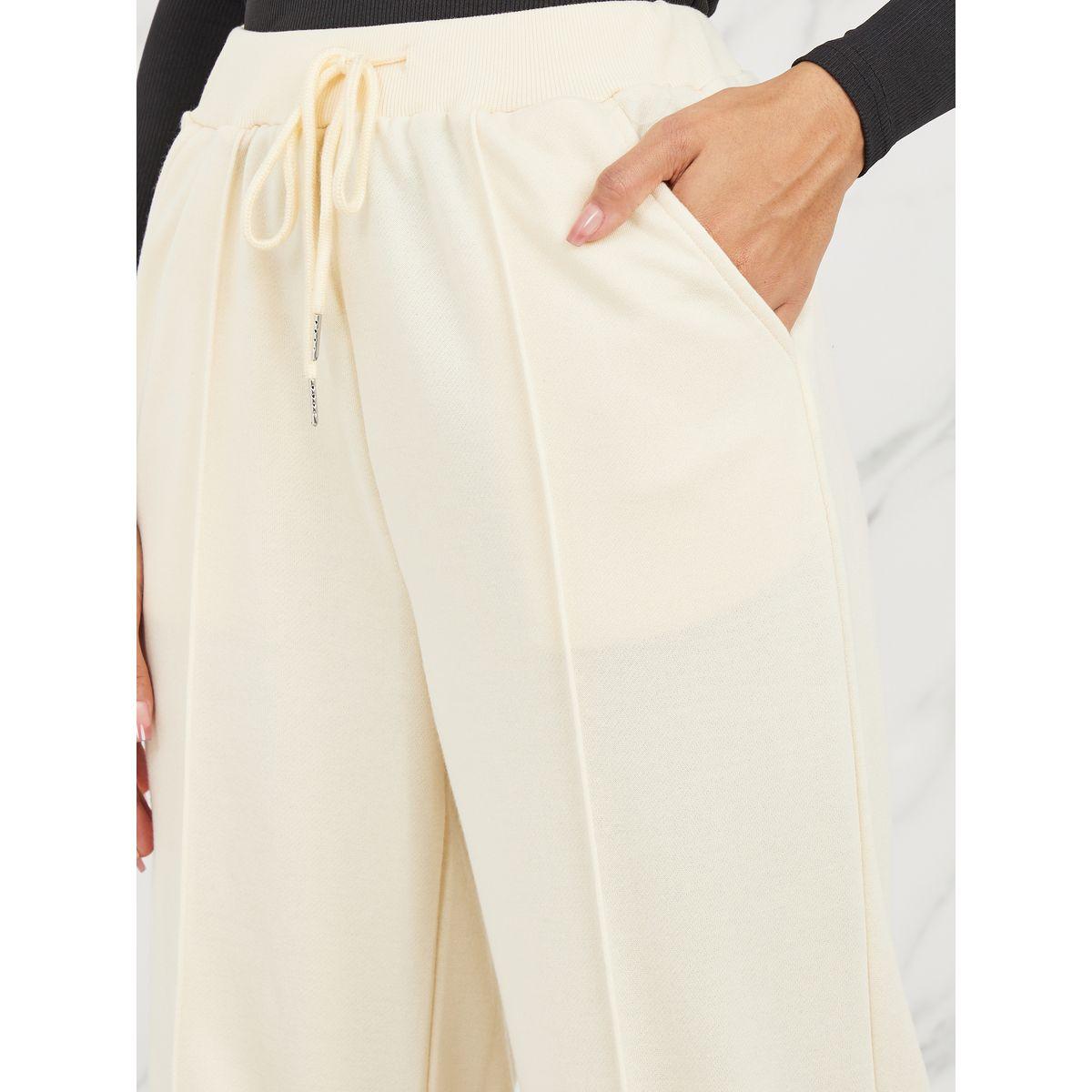 Styli Solid Pintuck Wide Leg Jogger with Drawcord Waistband-women-clothing-bottoms-joggers-image-3
