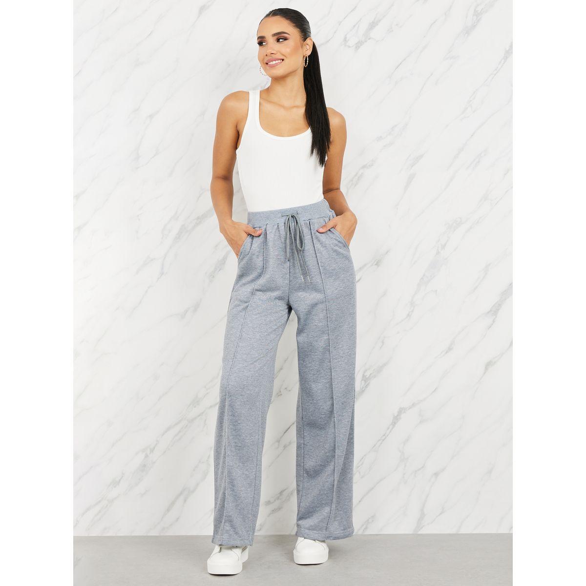 جوغر بارجل واسعة ورباط خصر-women-clothing-bottoms-joggers-image-2