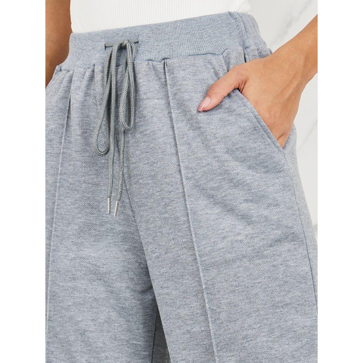 جوغر بارجل واسعة ورباط خصر-women-clothing-bottoms-joggers-image-3