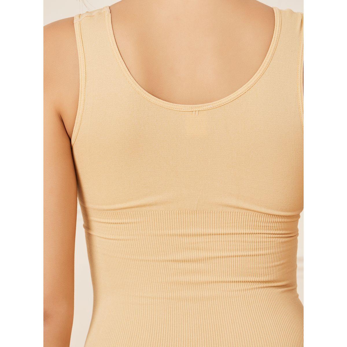 مشد للجسم بلا اكمام وياقة دائرية-women-clothing-lingerie-shapewear-image-4