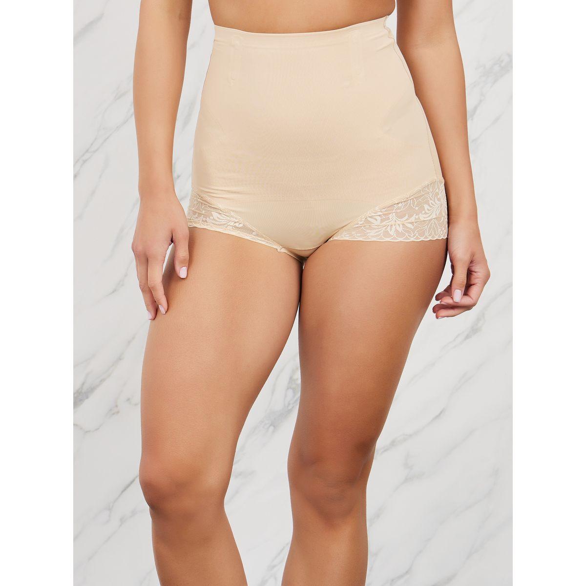 Styli Lace Trim Smooth High Waist Shapewear-women-clothing-lingerie-shapewear-image-2
