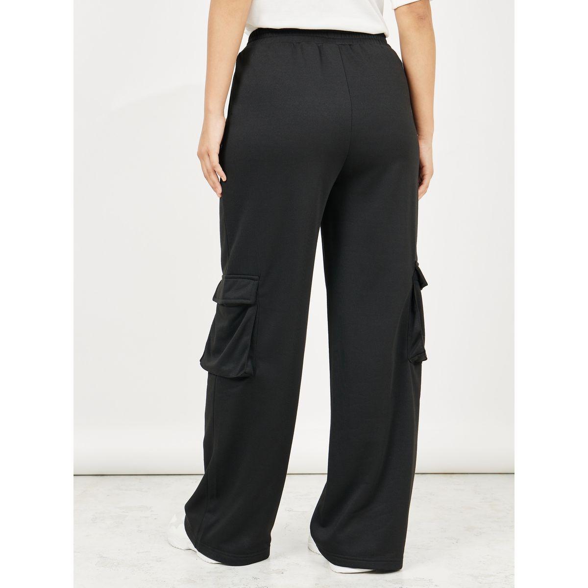 جوغر بنمط كارجو وخصر عالي-women-clothing-bottoms-joggers-image-4