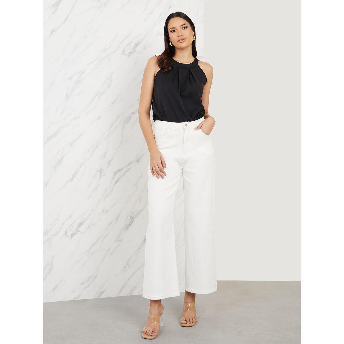 Styli Pleated Halter Neck Top-women-clothing-shirtsandblouses-blouses-image-2