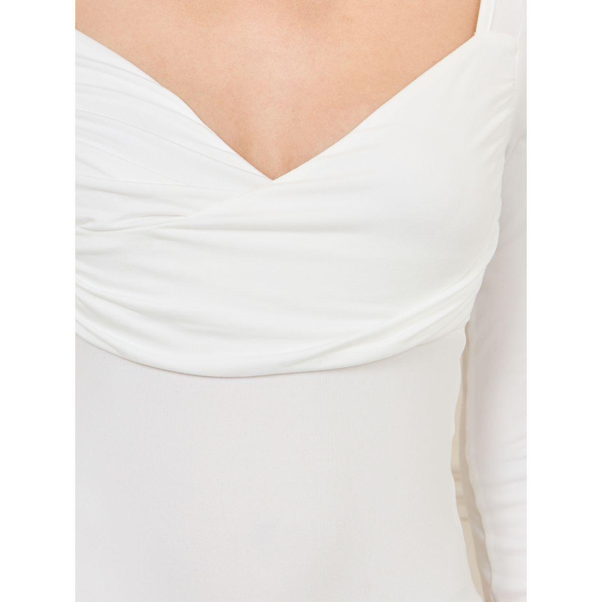 Styli Sweetheart Neck Fitted Bodysuit-women-clothing-tshirts-image-4