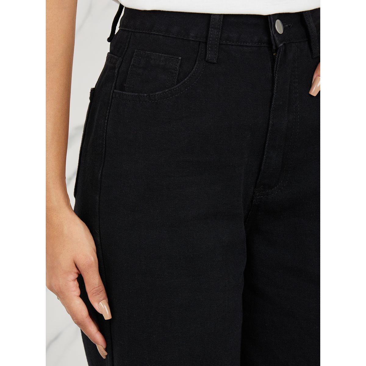 Styli Solid High Rise Wide Leg Jeans-women-clothing-bottoms-jeans-image-3