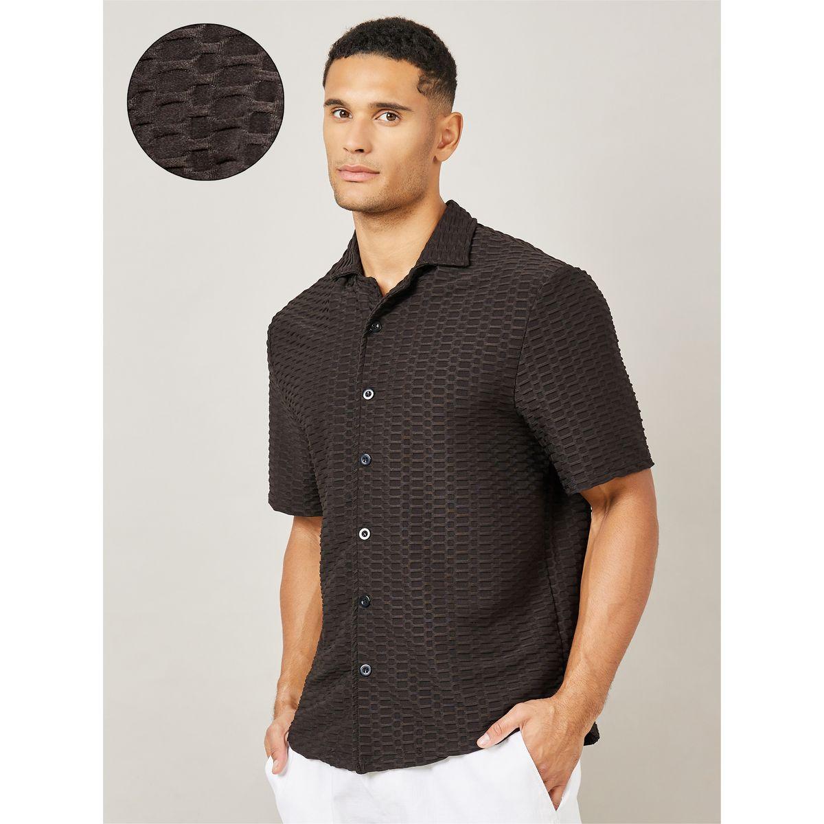 قميص محبوك بقصة مريحة-men-clothing-shirts-image-1