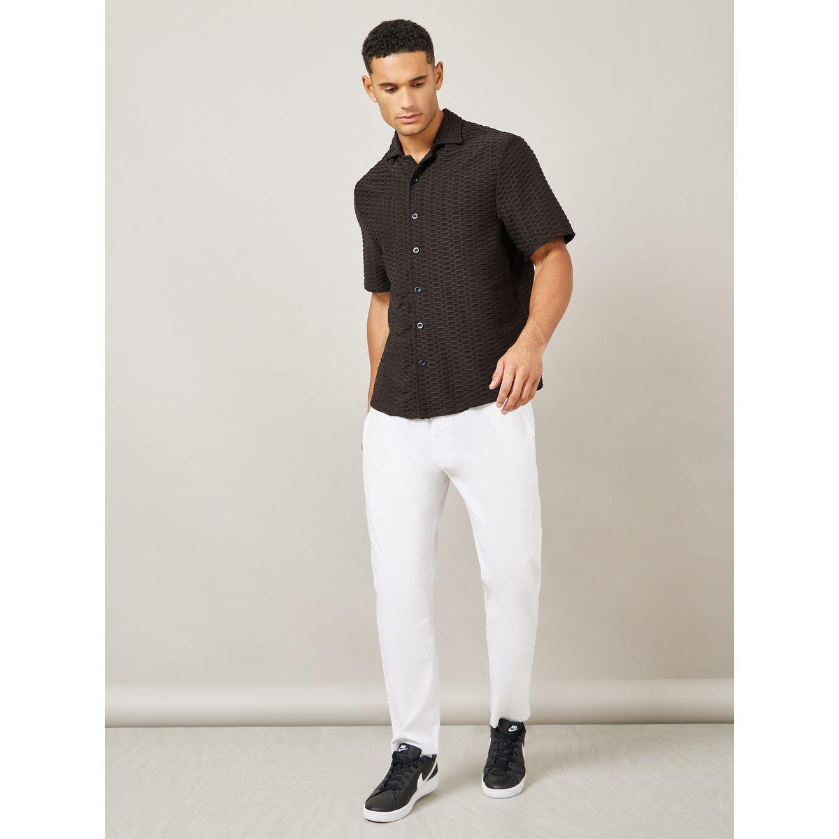 Styli Premium Texture Knit Relaxed Shirt-men-clothing-shirts-image-2