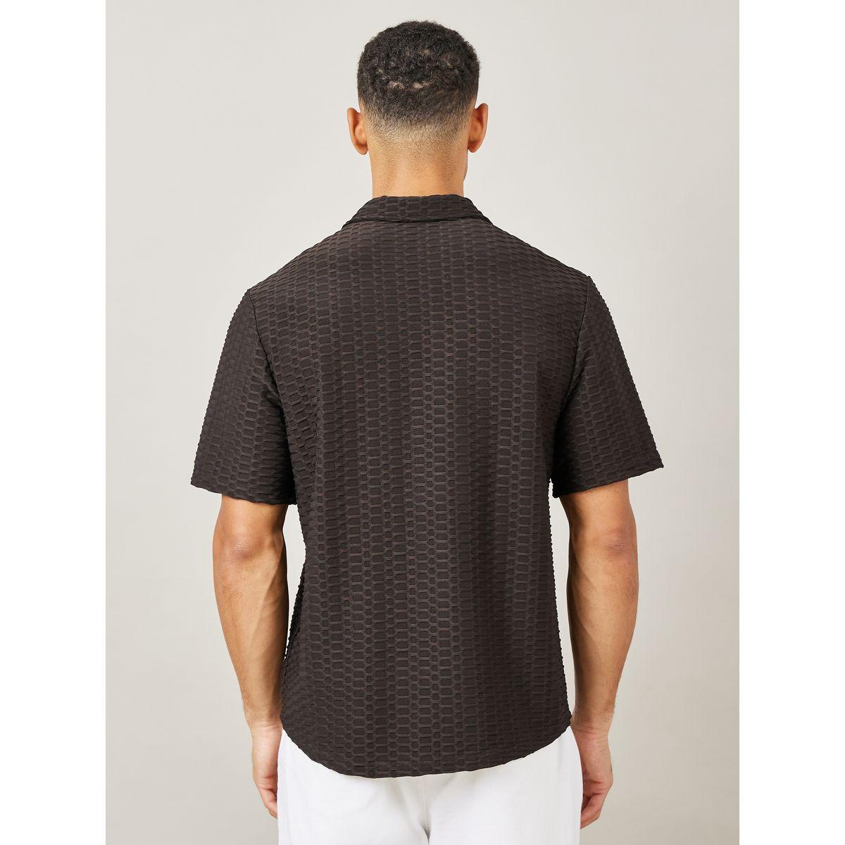 قميص محبوك بقصة مريحة-men-clothing-shirts-image-4