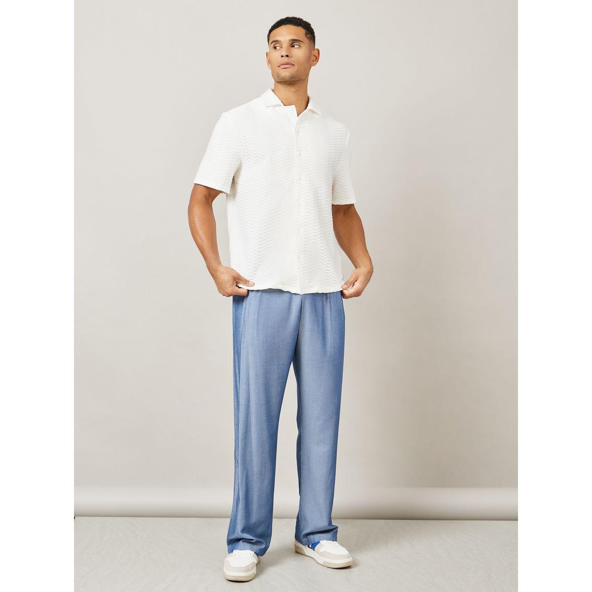 Styli Premium Texture Knit Relaxed Shirt-men-clothing-shirts-image-2