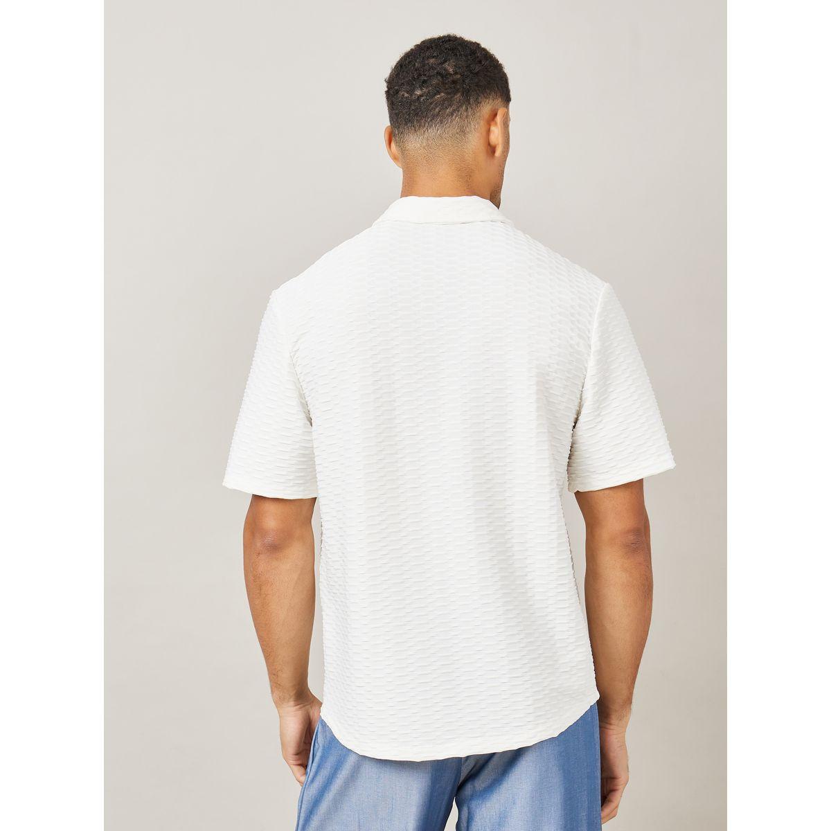 Styli Premium Texture Knit Relaxed Shirt-men-clothing-shirts-image-4